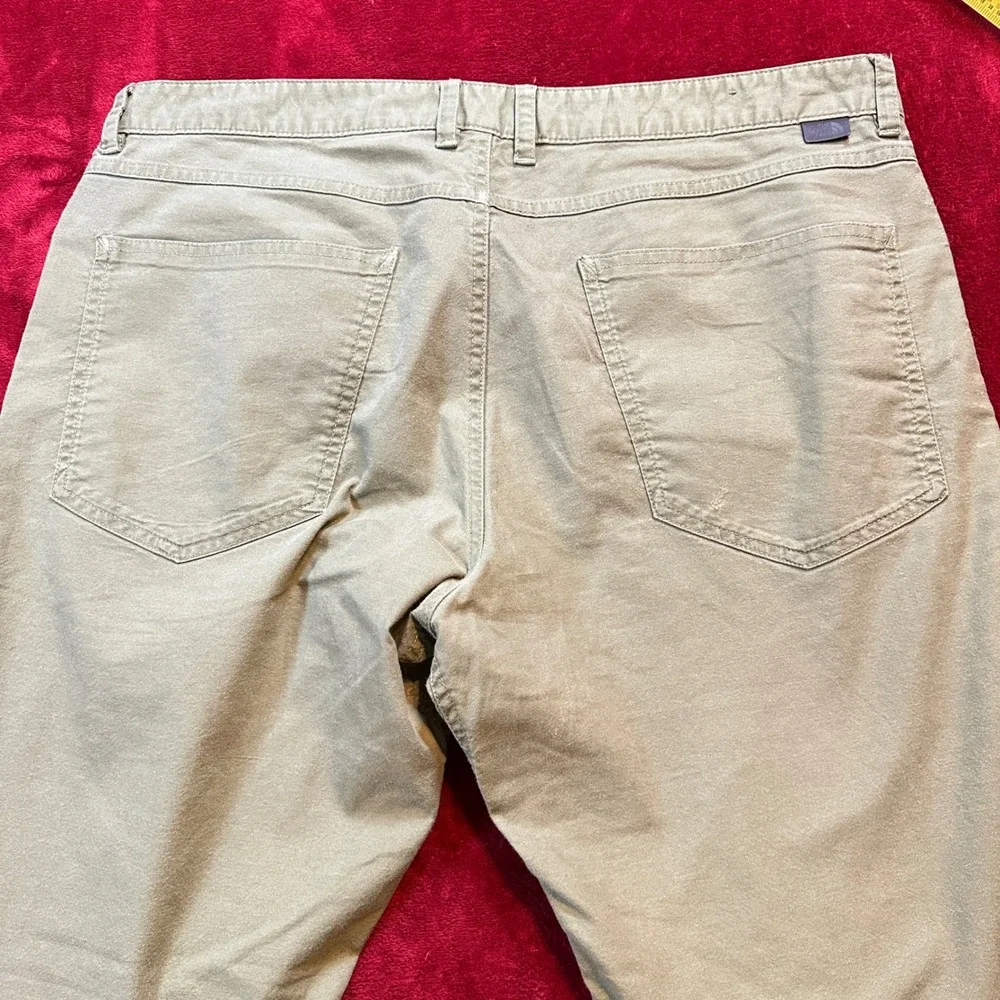 The North Face Mens 38 Regular Olive Green‎ Khaki Outdoor Hiking Stretch Pants